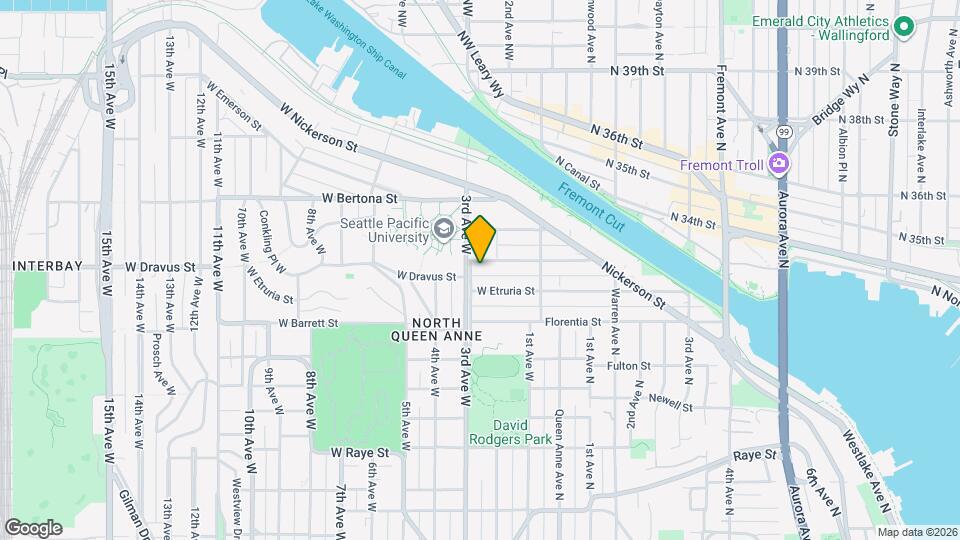 65 W Dravus St Map and Location Details