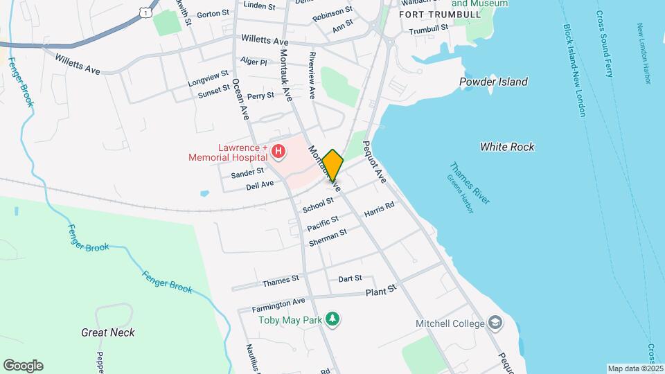 425 Montauk Ave Map and Location Details