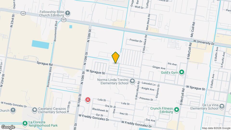 4001 Whitewing Ave, Unit 3 Map and Location Details