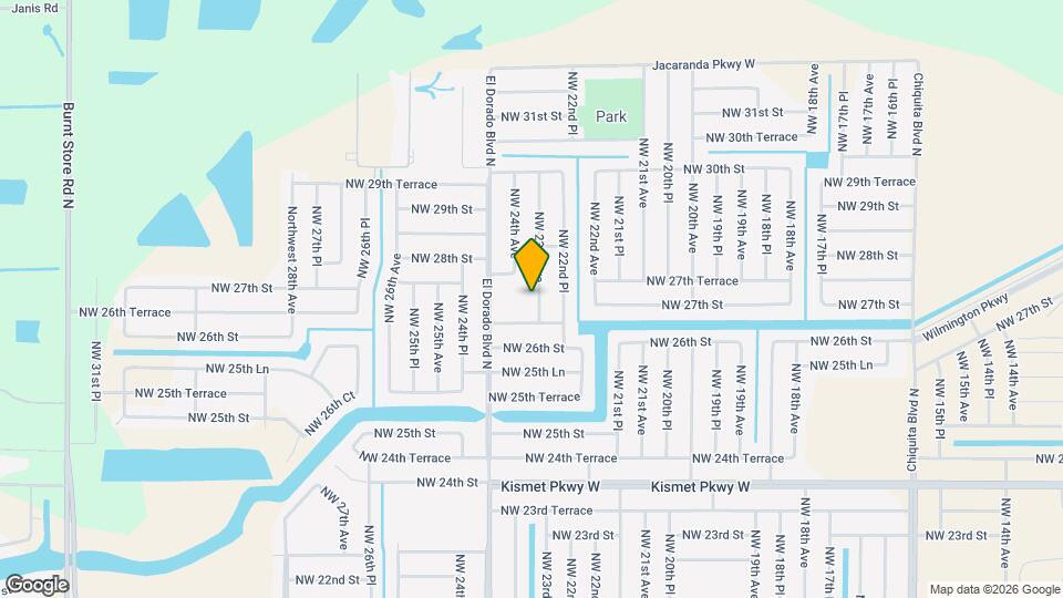 2630 NW 23rd Ave Map and Location Details