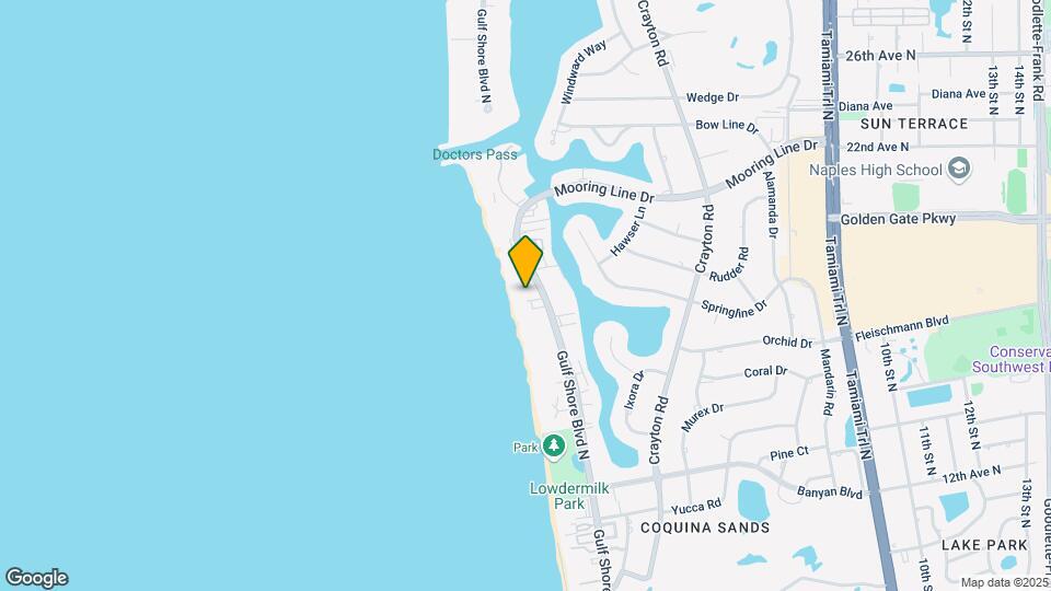 1977 Gulf Shore Blvd N Map and Location Details