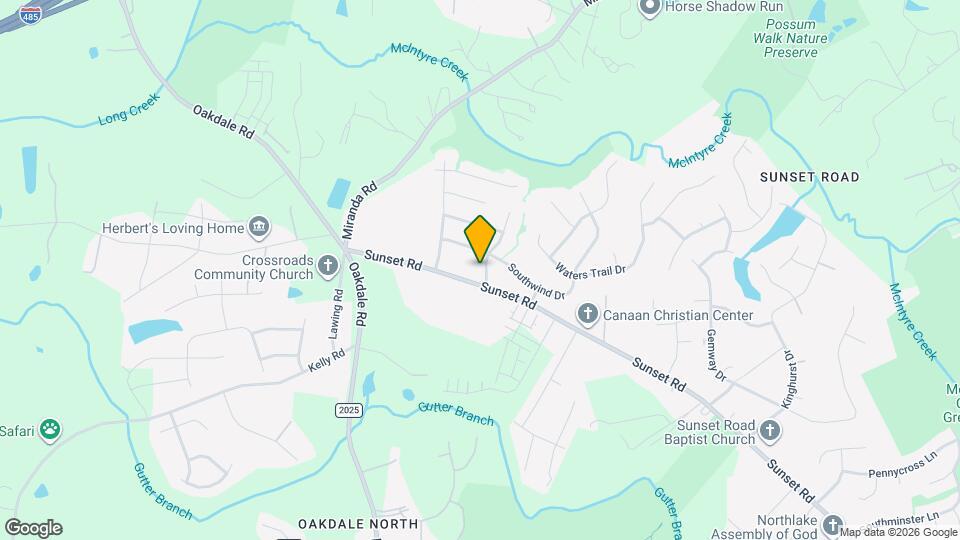 1919 Sunset Village Dr Map and Location Details