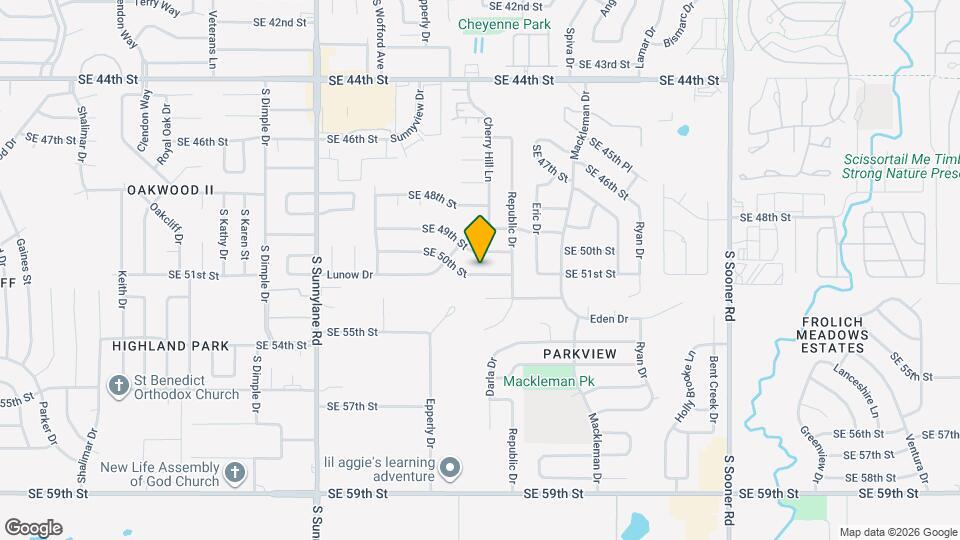 4725 SE 50th St Map and Location Details