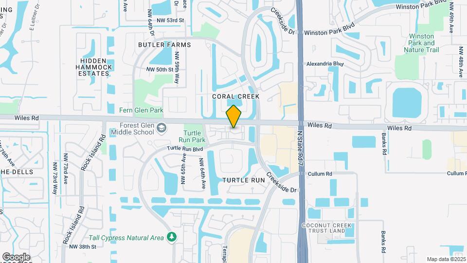 Windsor Coral Springs Mapa y Detalles de la Ubicación