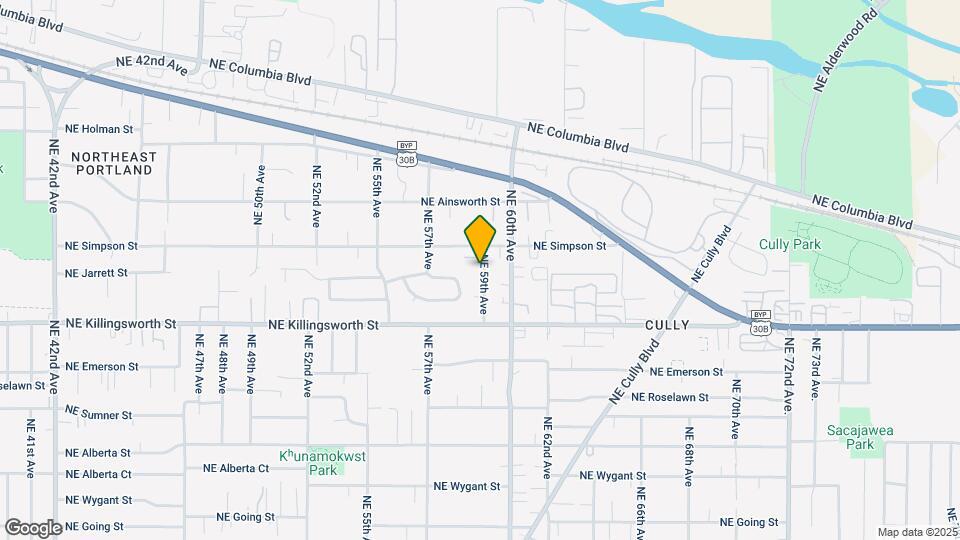 5723 NE 59th Ave Mapa y Detalles de la Ubicación
