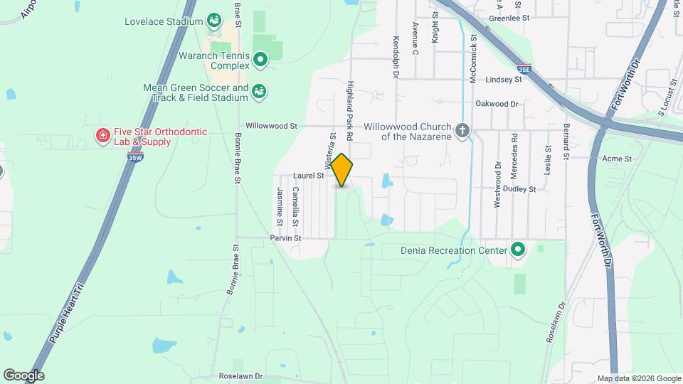 1904 Tawny Dr Map and Location Details