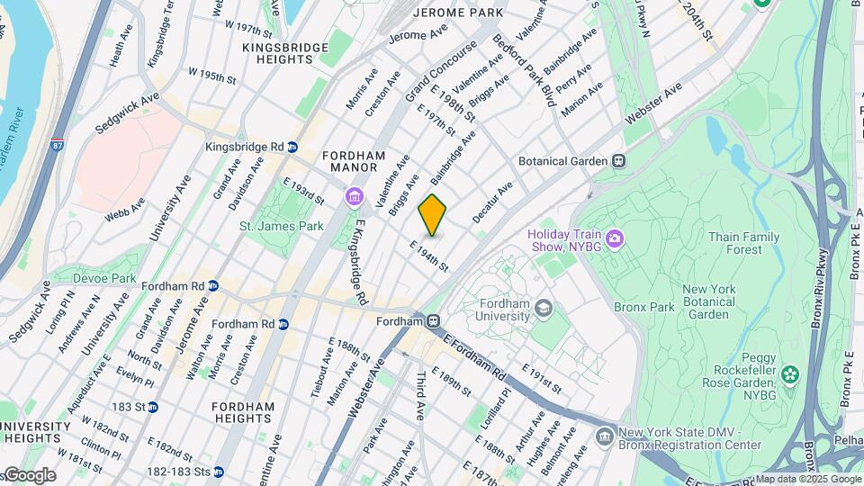 2640 Marion Ave Mapa y Detalles de la Ubicación