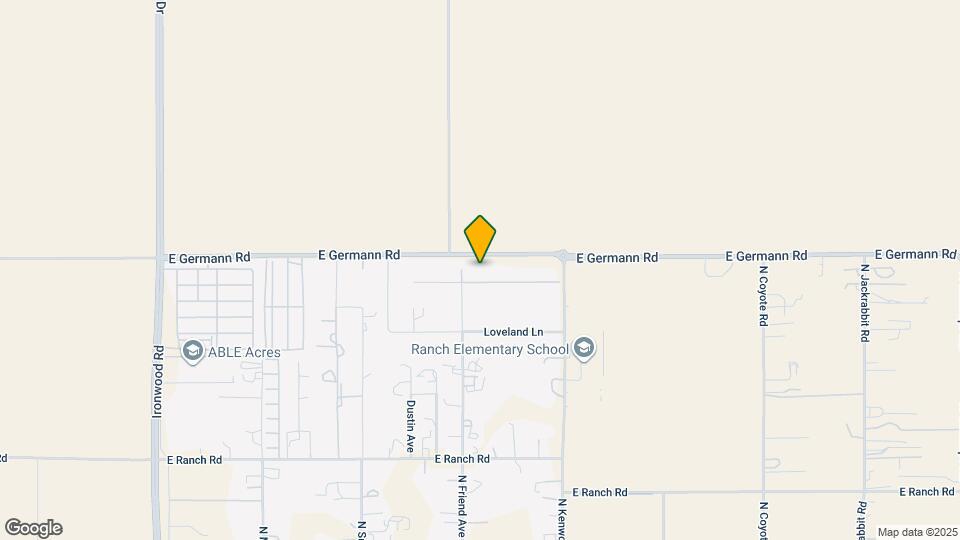 1527 E Germann Rd Map and Location Details