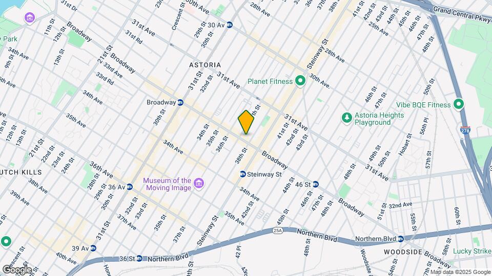 3711 Broadway Map and Location Details