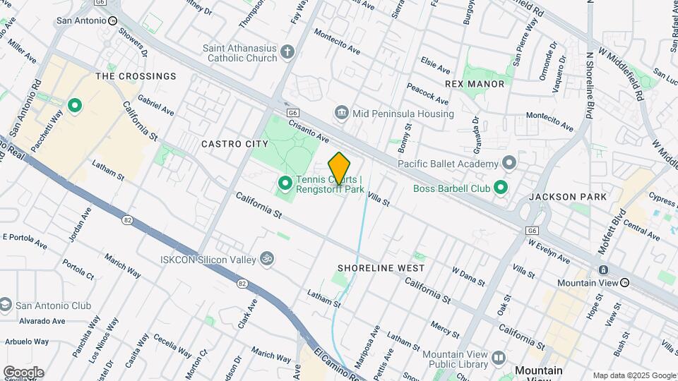234 Escuela Ave Map and Location Details