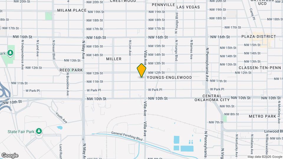 2509 NW 11th St Map and Location Details
