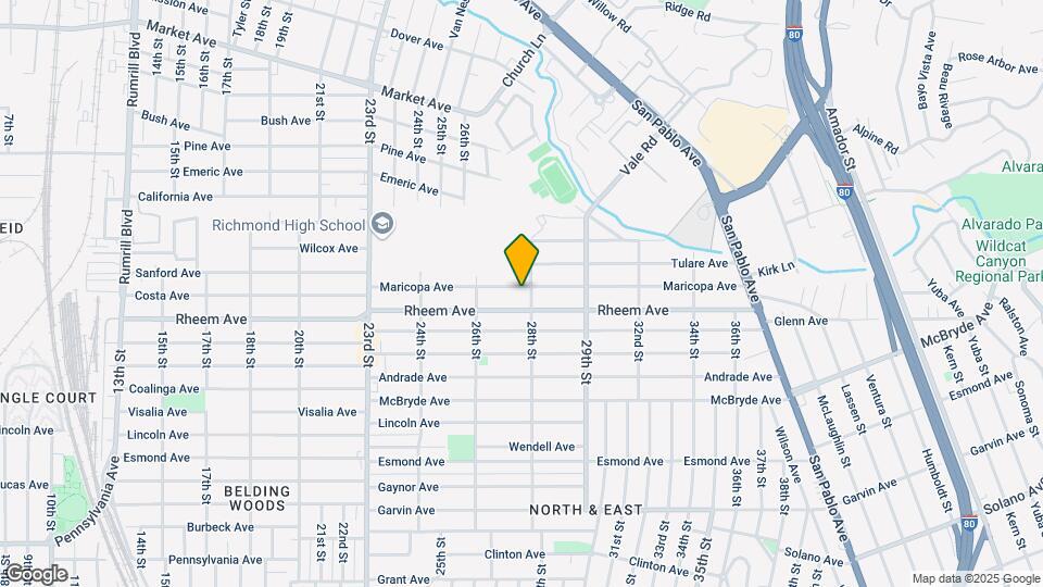 2734 Maricopa Ave Mapa y Detalles de la Ubicación