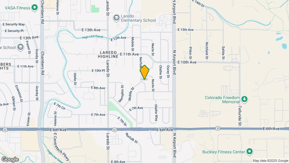 934 Naples St Map and Location Details