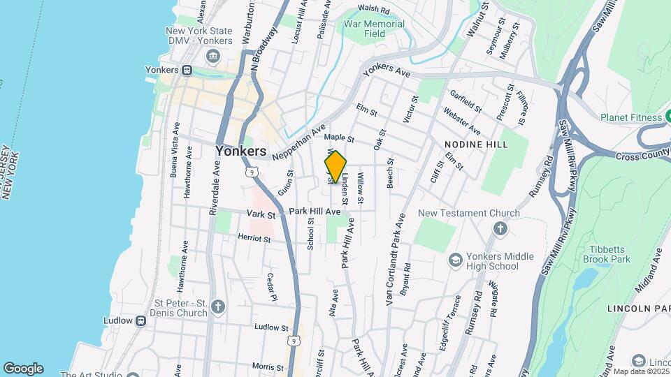 162 Waverly St Mapa y Detalles de la Ubicación