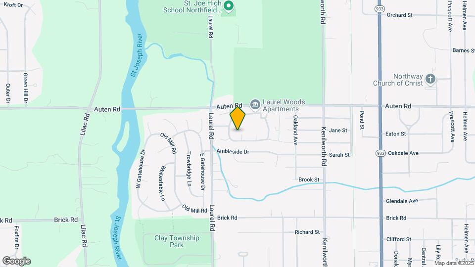 5017 Birchwood Ln Map and Location Details
