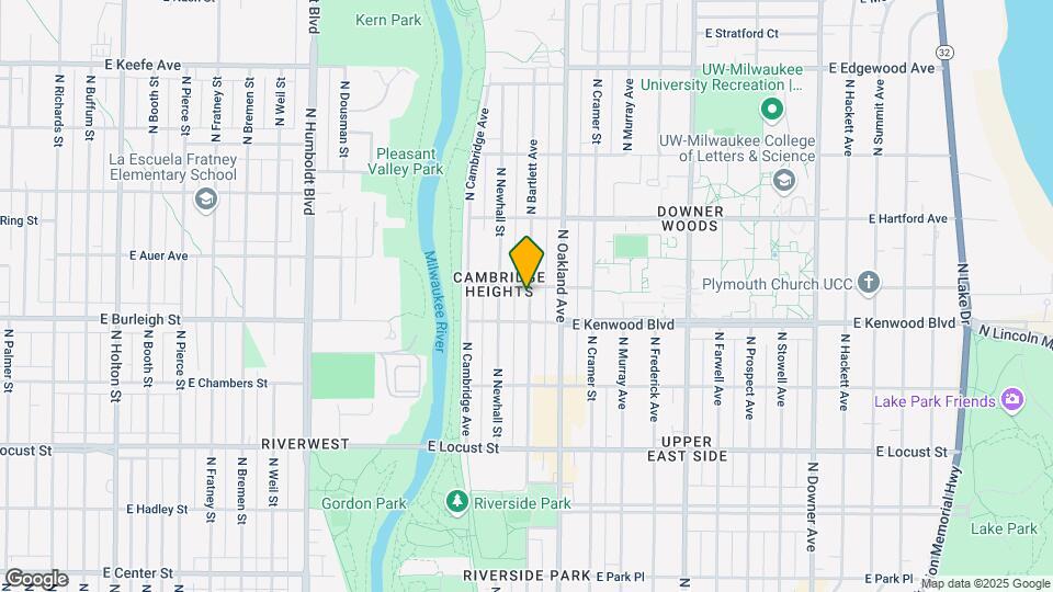 3127 N Bartlett Ave, Unit 2 Mapa y Detalles de la Ubicación
