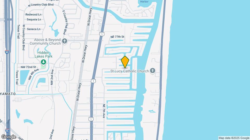 836 NE 72nd St Map and Location Details