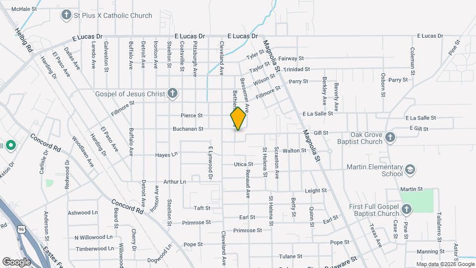 4160 Bethlehem Ave Map and Location Details