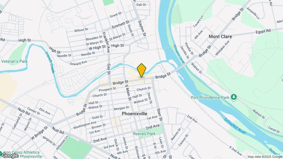 136 Bridge St Map and Location Details