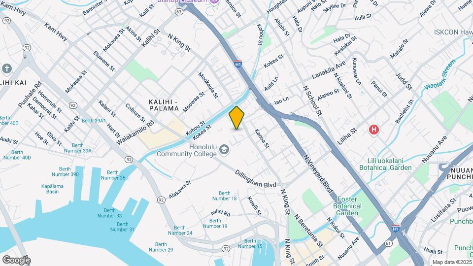 931 Hikina Ln Map and Location Details