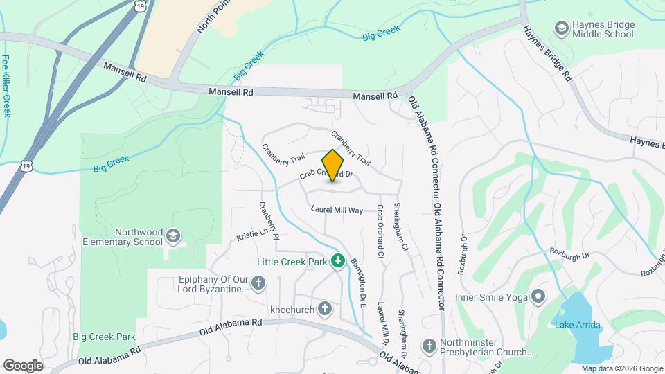 255 Crab Orchard Way Map and Location Details