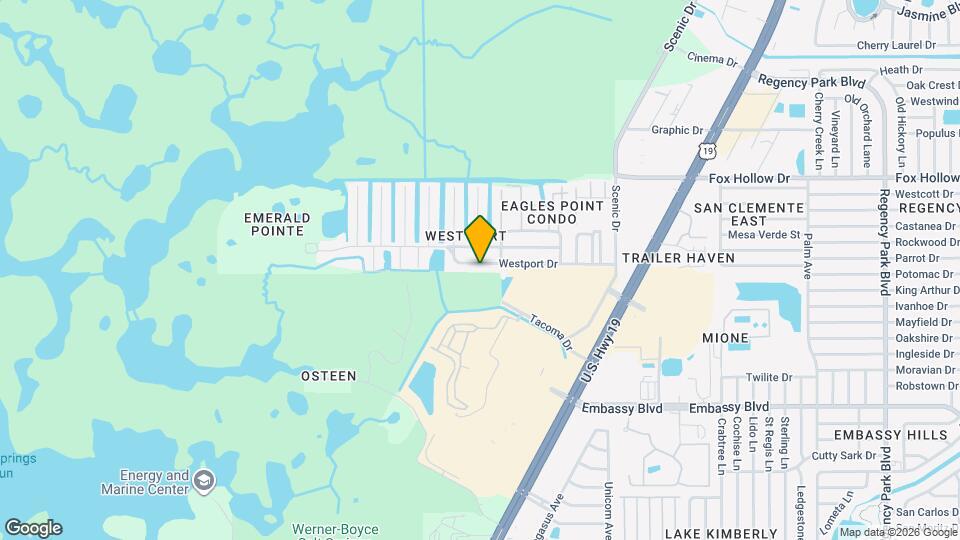 6120 Westport Dr Map and Location Details