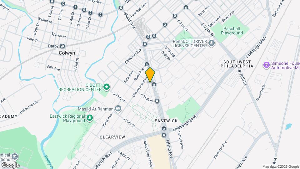 2702 Island Ave Map and Location Details