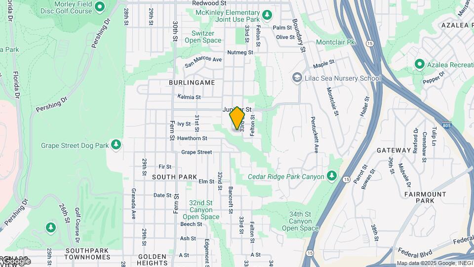 3259 Highview Dr Map and Location Details