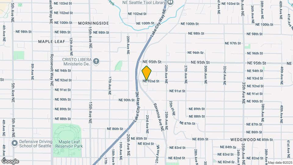 9167 23rd Ave NE Map and Location Details
