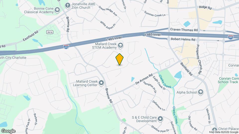 11937 Fox Glen Rd Map and Location Details