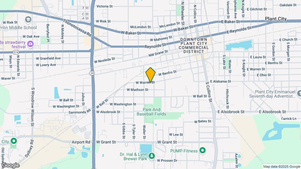 809 W Warren St Map and Location Details