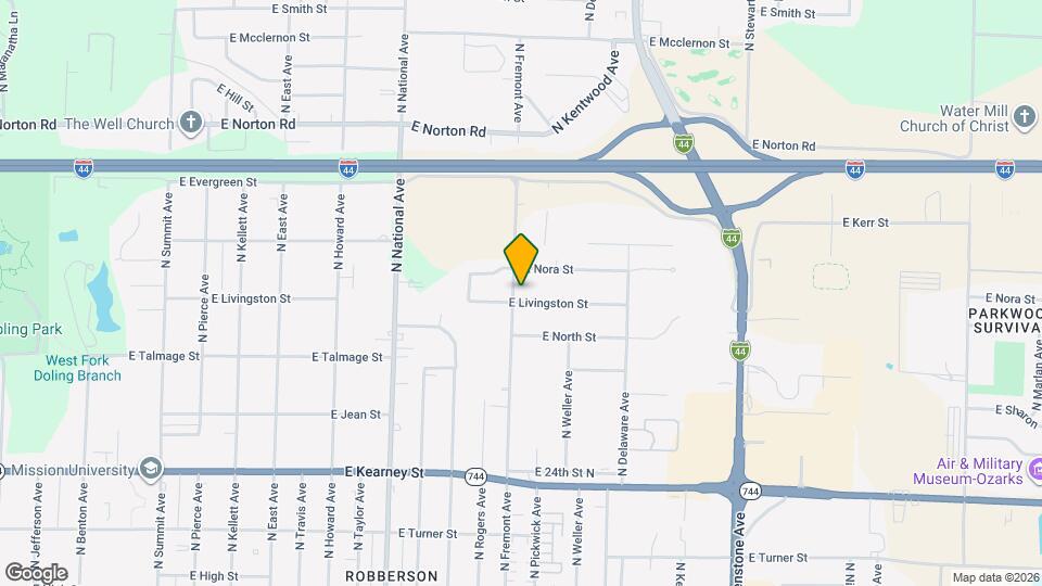 2708 N Fremont Ave Mapa y Detalles de la Ubicación