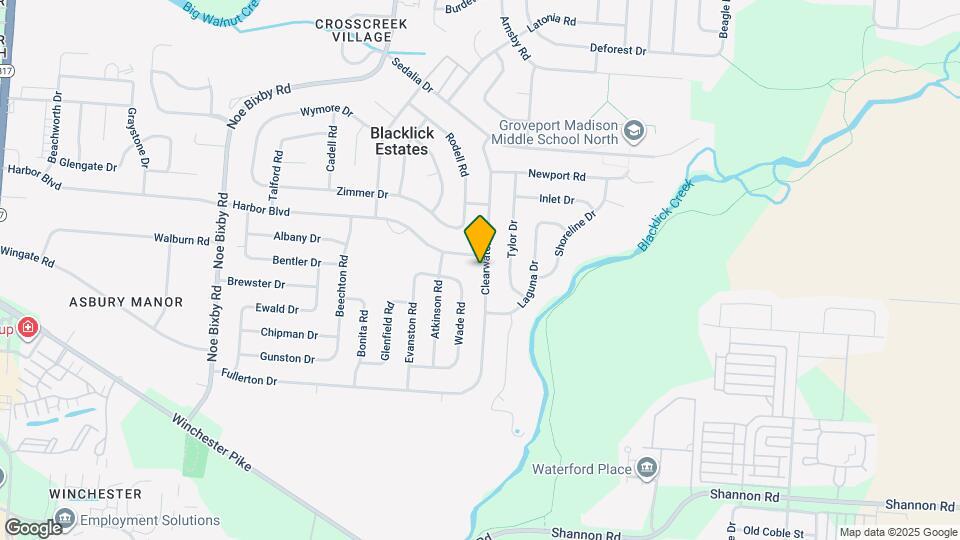 3765 Clearwater Dr Map and Location Details