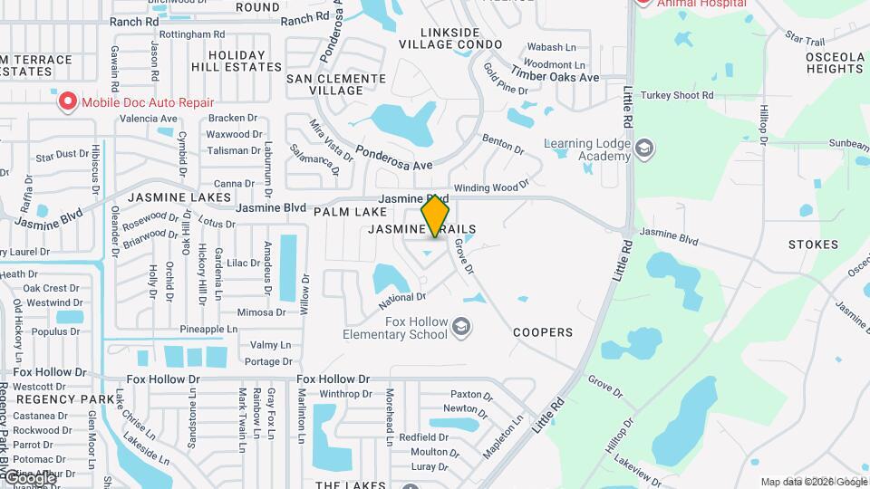 8418 Goldome Dr Map and Location Details