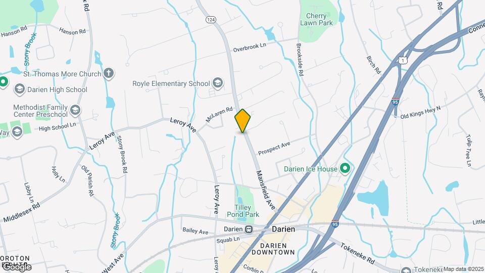 93 Mansfield Ave Map and Location Details