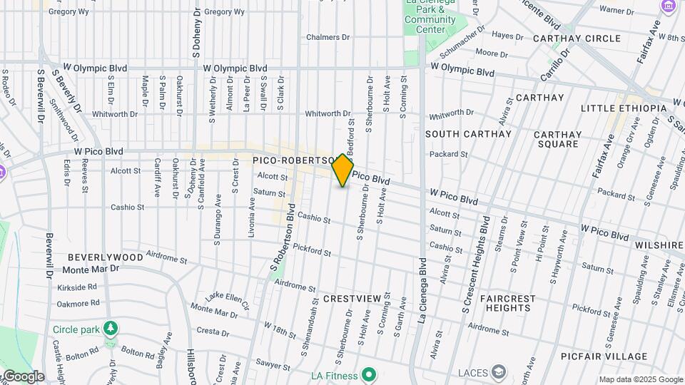 1431 S Bedford St, Unit #4 Mapa y Detalles de la Ubicación