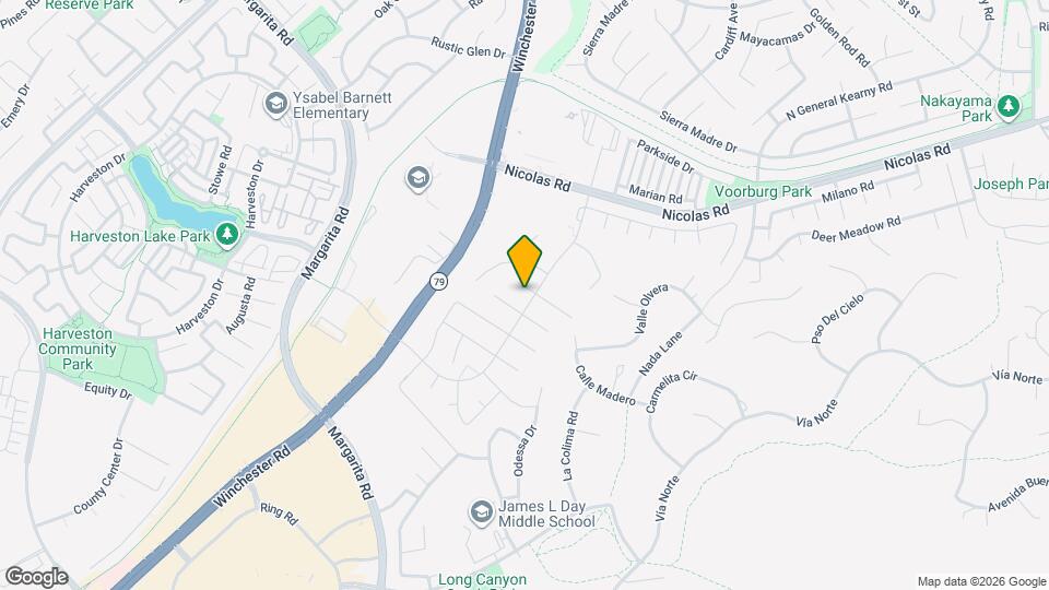 27503 Dandelion Ct Map and Location Details