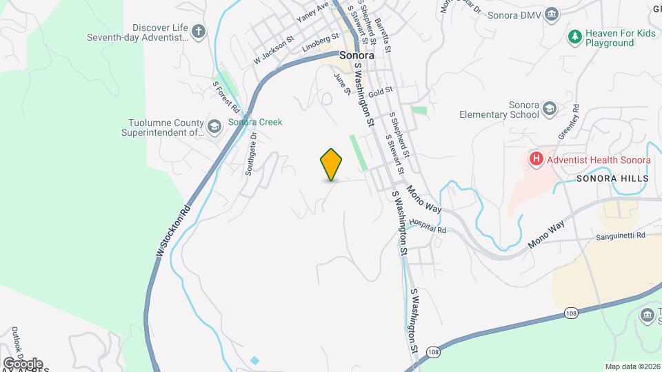 220 W Sunset St Map and Location Details