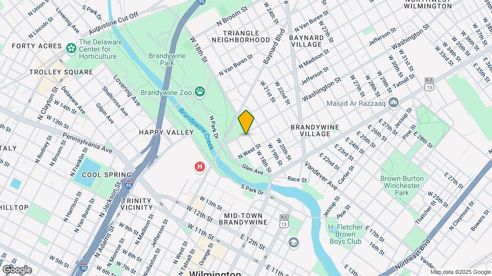 1718 N Washington St Mapa y Detalles de la Ubicación