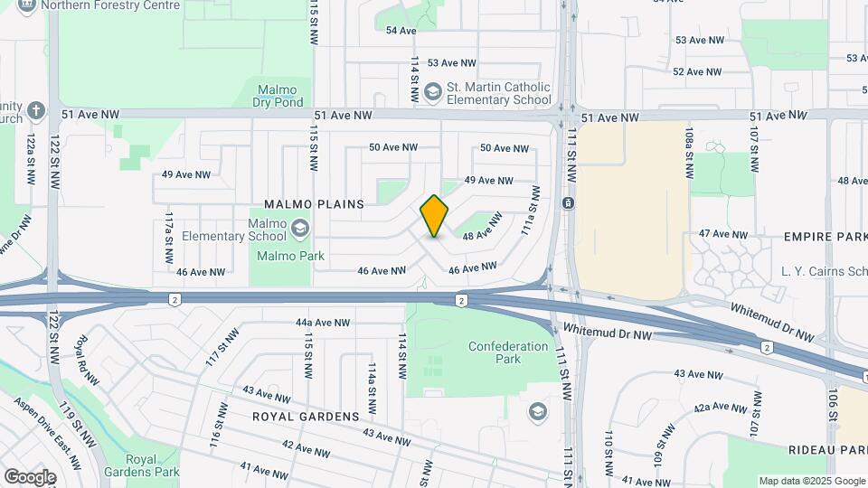 4619 113A St NW Map and Location Details