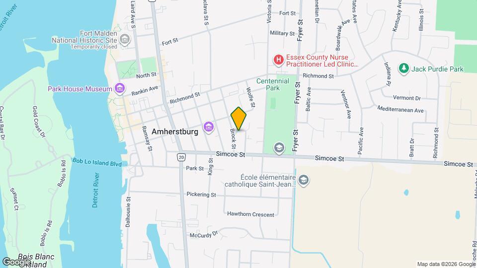 262 Kempt St Map and Location Details