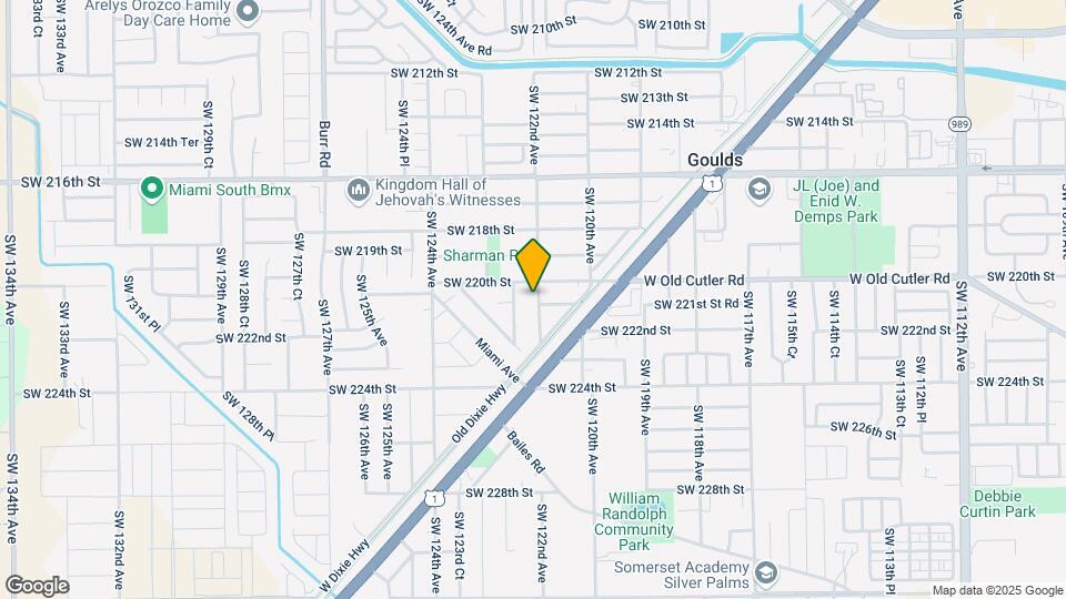 22030 SW 122nd Ave Map and Location Details