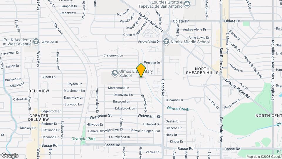 606 Brookview Dr Map and Location Details