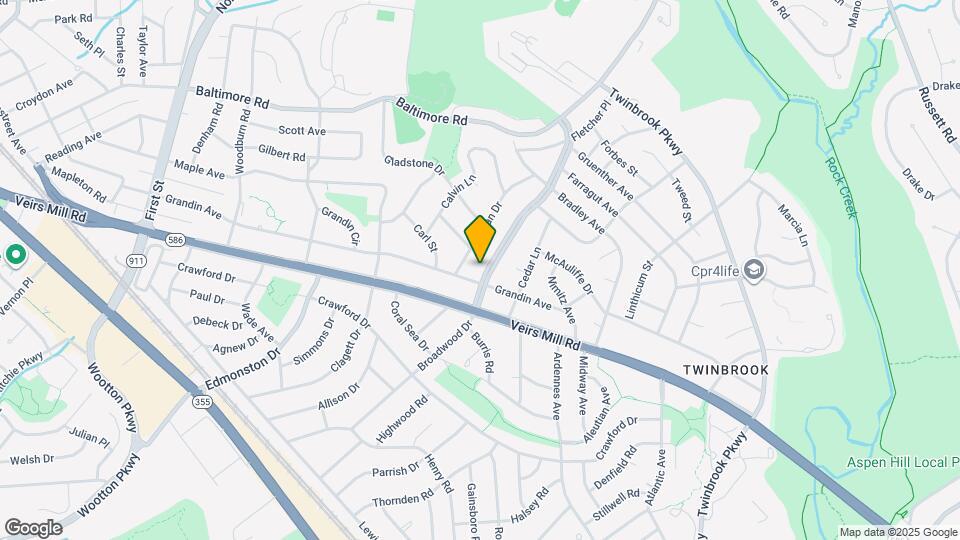 302 Broadwood Dr Map and Location Details