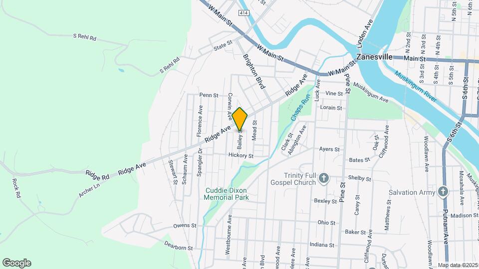 335 Bailey St Map and Location Details