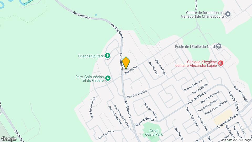 6248 Vézina Rue Map and Location Details