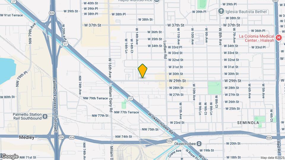 1370 W 30th St Map and Location Details