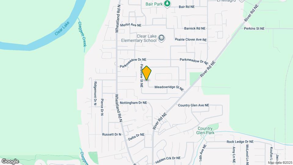 7153 Lawnridge St NE Map and Location Details
