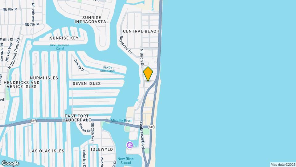 Selene Fort Lauderdale Mapa y Detalles de la Ubicación