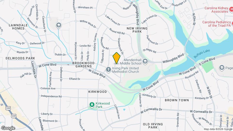 2708 Courtney Ln Map and Location Details